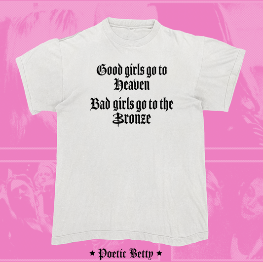 Buffy Vampire Slayer Faith Bad GirlsThe Bronze Graphic Unisex T-Shirt