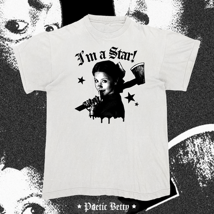 Pearl X I'm a Star Mia Goth Movie Horror Inspired Graphic Unisex T-Shirt
