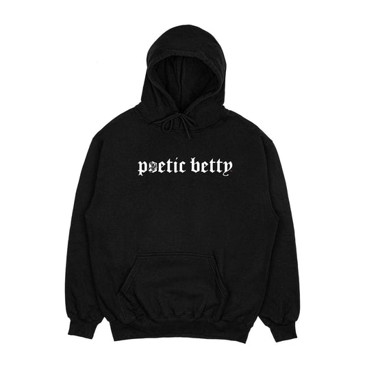 Poetic Betty Scorpion Gothic Slogan Soft Cotton Pullover Unisex Hoodie