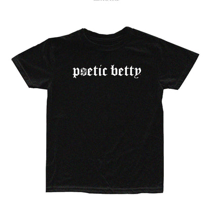 Poetic Betty™ Scorpion Goth Slogan 100% Cotton Unisex T-Shirt