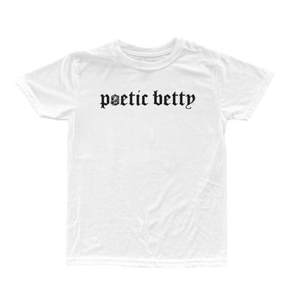 Poetic Betty™ Scorpion Goth Slogan 100% Cotton Unisex T-Shirt