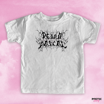 Pedro Pascal metalcore inspired Baby Tee