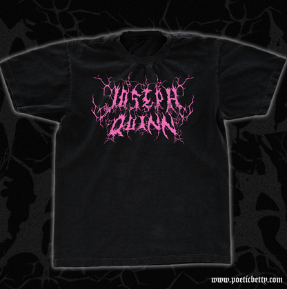 Joseph Quinn Metalcore Death Metal Band Inspired Unisex Poetic Betty T-Shirt