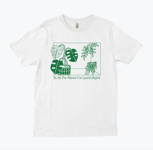 To All The Plants I've Loved Before Illustration Unisex T-Shirt