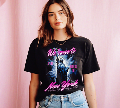 Welcome To New York 1989 Taylor's Version Inspired Vintage Band Unisex T-Shirt