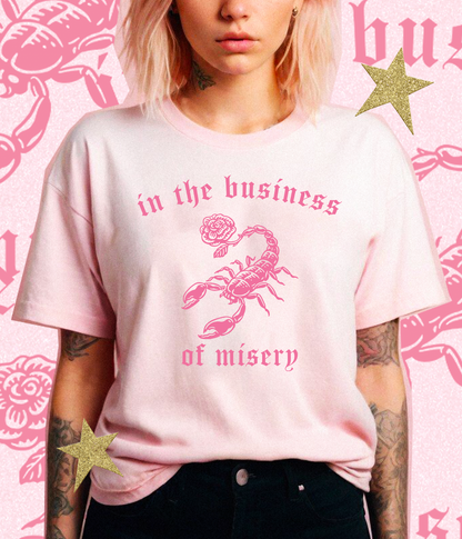 In The Business of Misery Inspired Pop Punk Unisex T-Shirt