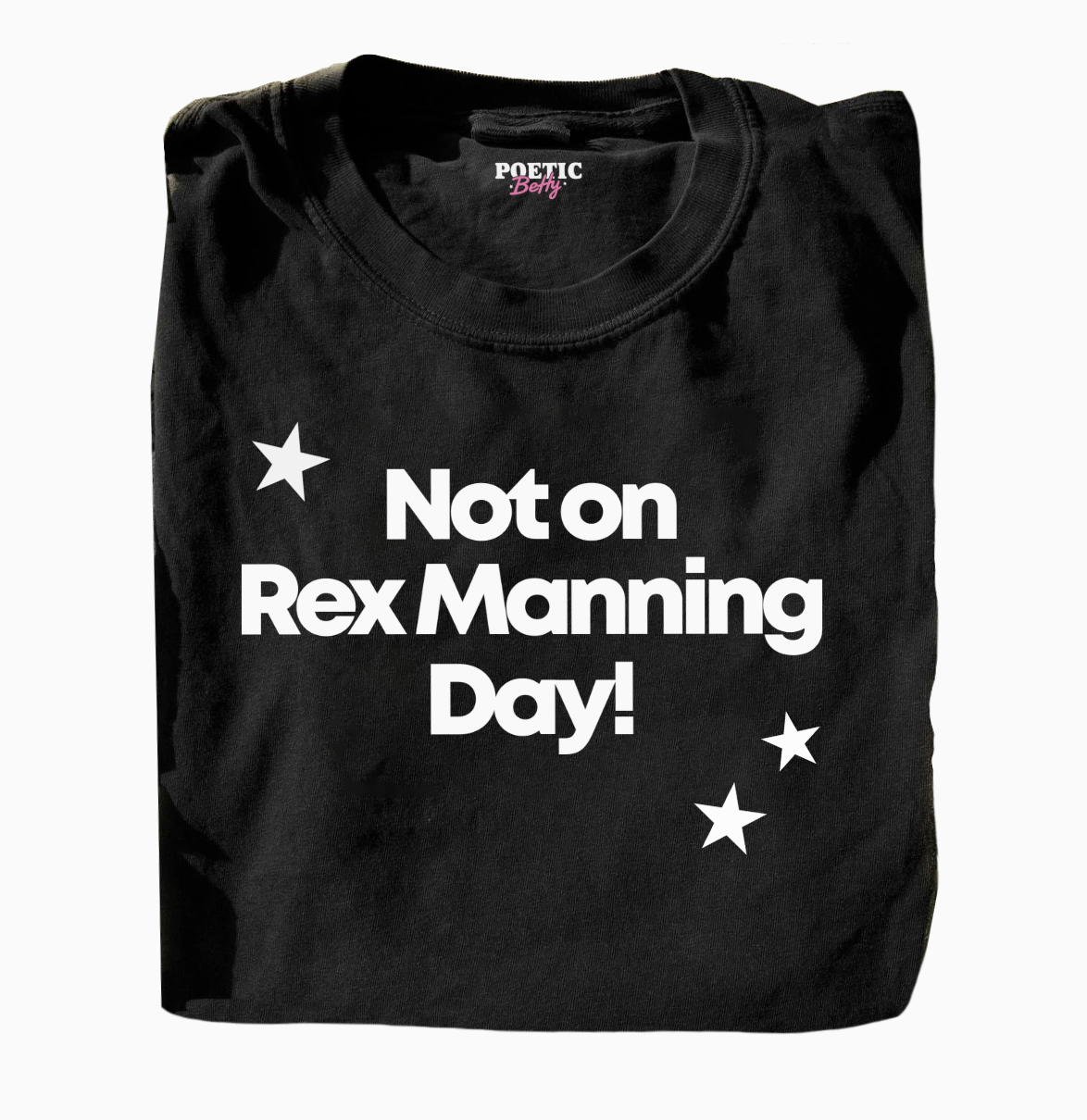Rex Manning Day Retro Empire Records Cult 90s Movie Quote T-Shirt