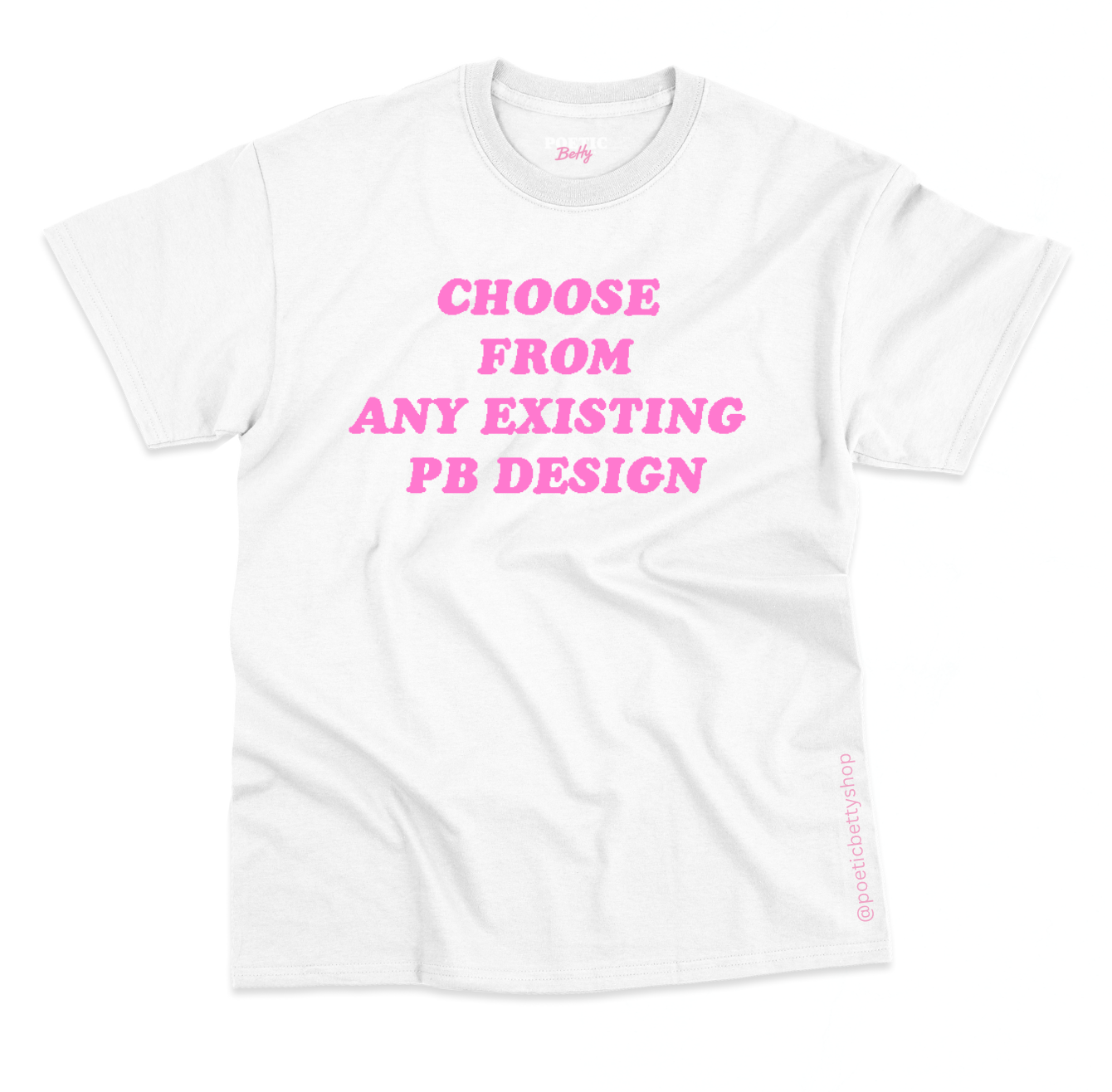 White Unisex 100% Cotton T-Shirt - For EU Customers Only