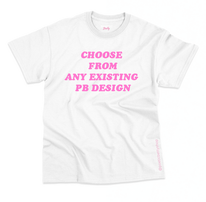 White Unisex 100% Cotton T-Shirt - For EU Customers Only
