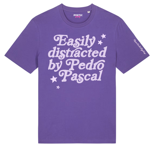 Easily Distracted By Pedro Regular Unisex 100% Cotton T-Shirt