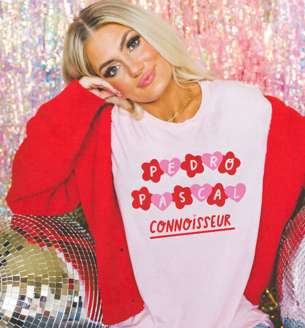 Pedro Pascal Connoisseur Multi Colour Graphic T-Shirt 100% Cotton