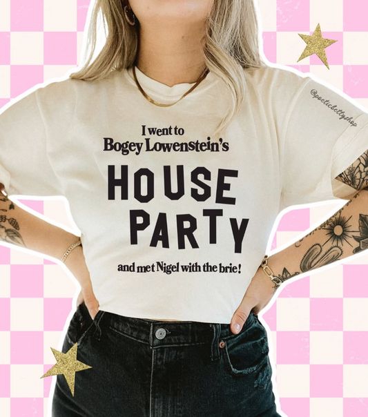 Bogey Lowenstein's House Party 10 Things I Hate About You 1999 Unisex T-Shirt