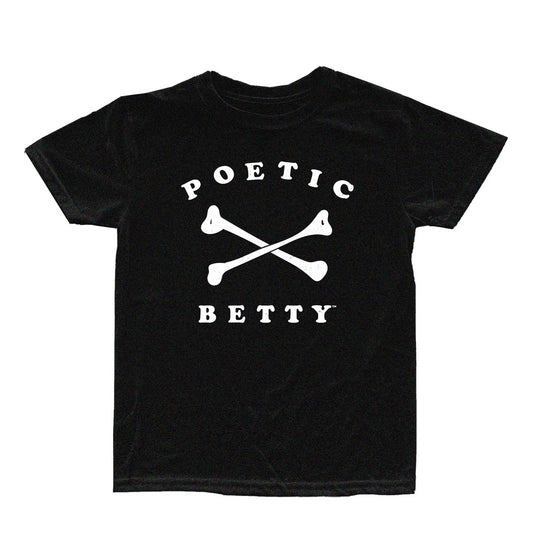 Poetic Betty™ Skull and Crossbones Since 2018 Emo 100% Cotton Unisex T-Shirt