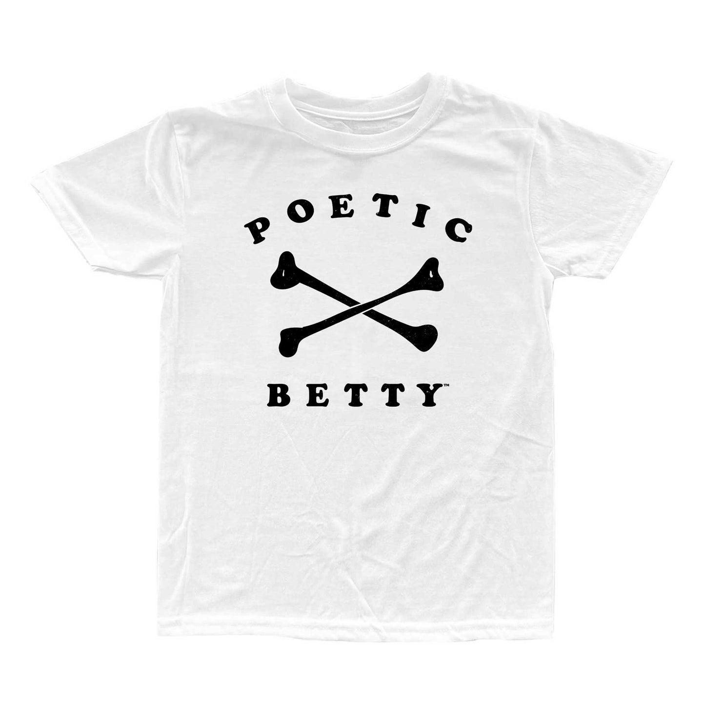 Poetic Betty™ Skull and Crossbones Since 2018 Emo 100% Cotton Unisex T-Shirt