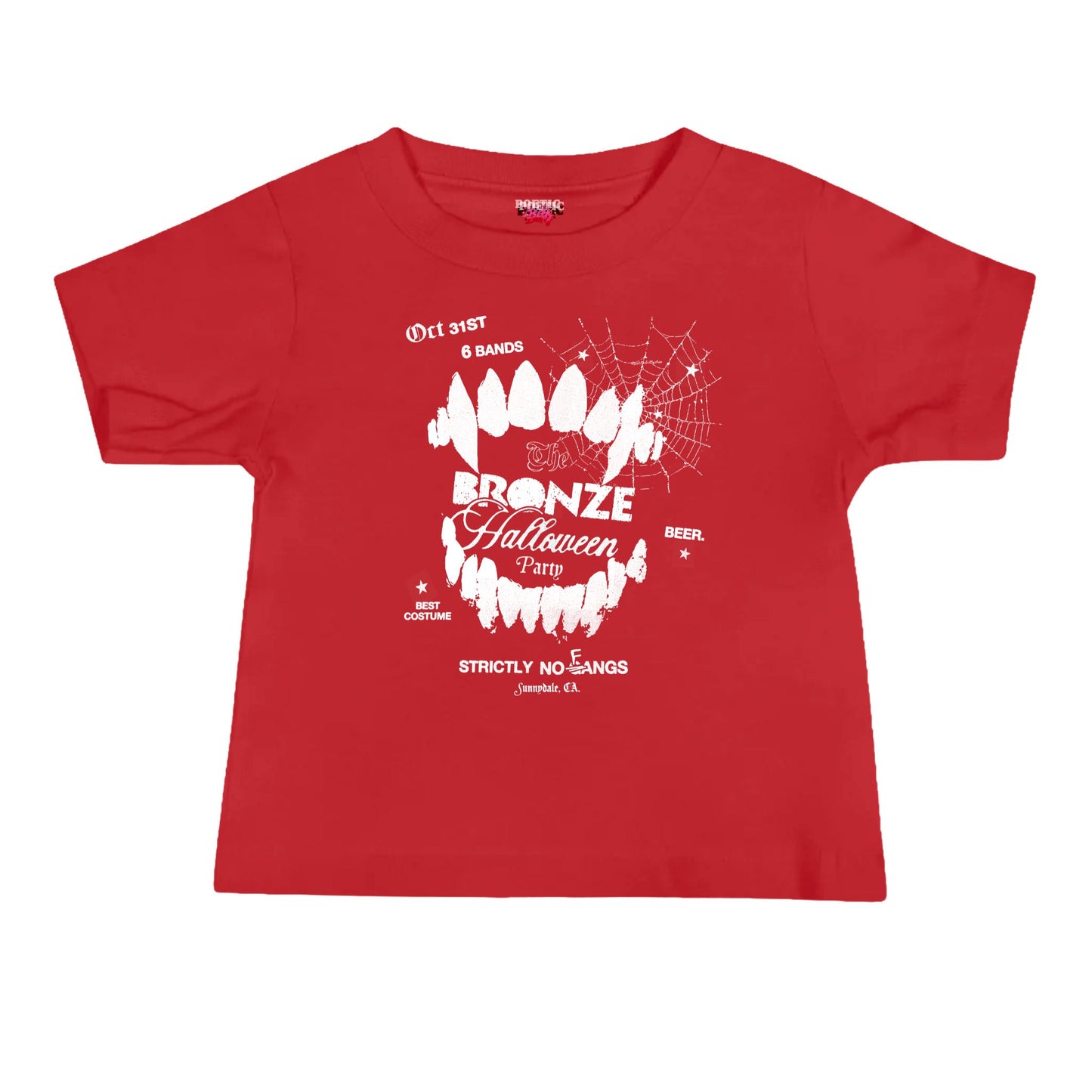 The Bronze Halloween Party Black Baby Tee