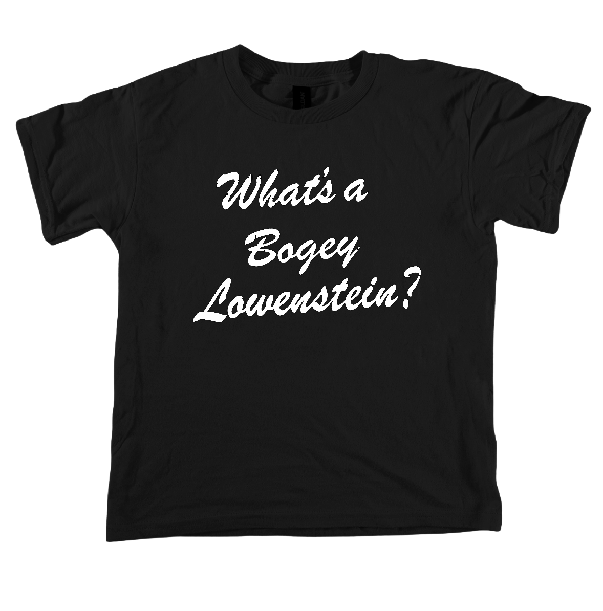 What's A Bogey Lowenstein? Vintage Baby Fit Tee