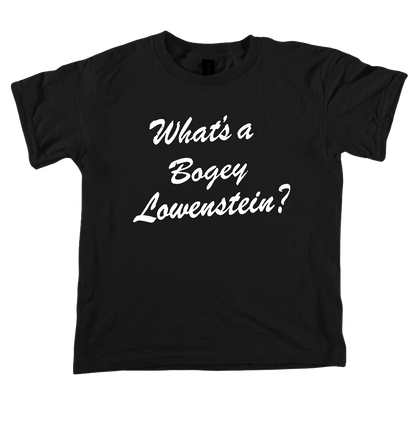 What's A Bogey Lowenstein? Vintage Baby Fit Tee
