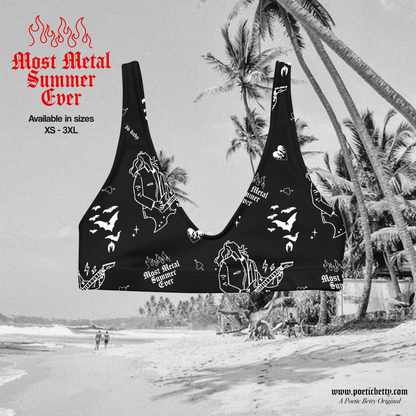 Eddie Munson Metal Summer High-Waisted Bikini Swimwear