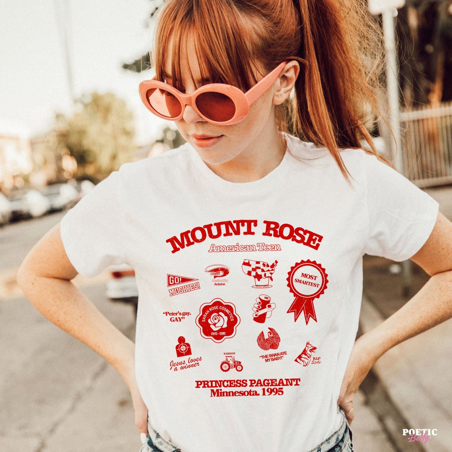 Mount Rose American Drop Dead Gorgeous Pageant Souvenir T-Shirt