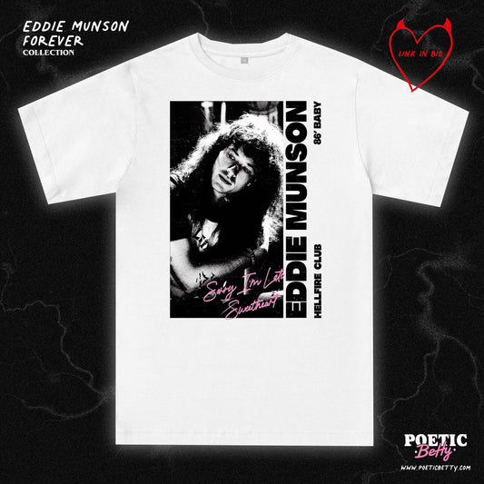 Eddie Munson Signature Sweetheart Vintage 80s Stranger Things Inspired Unisex Shirt