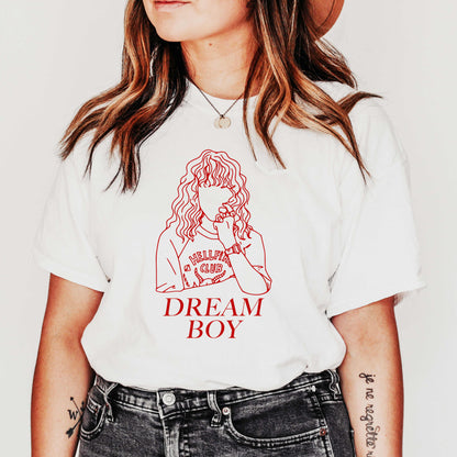 Eddie Munson Dream Boy Retro Illustration Unisex T-Shirt