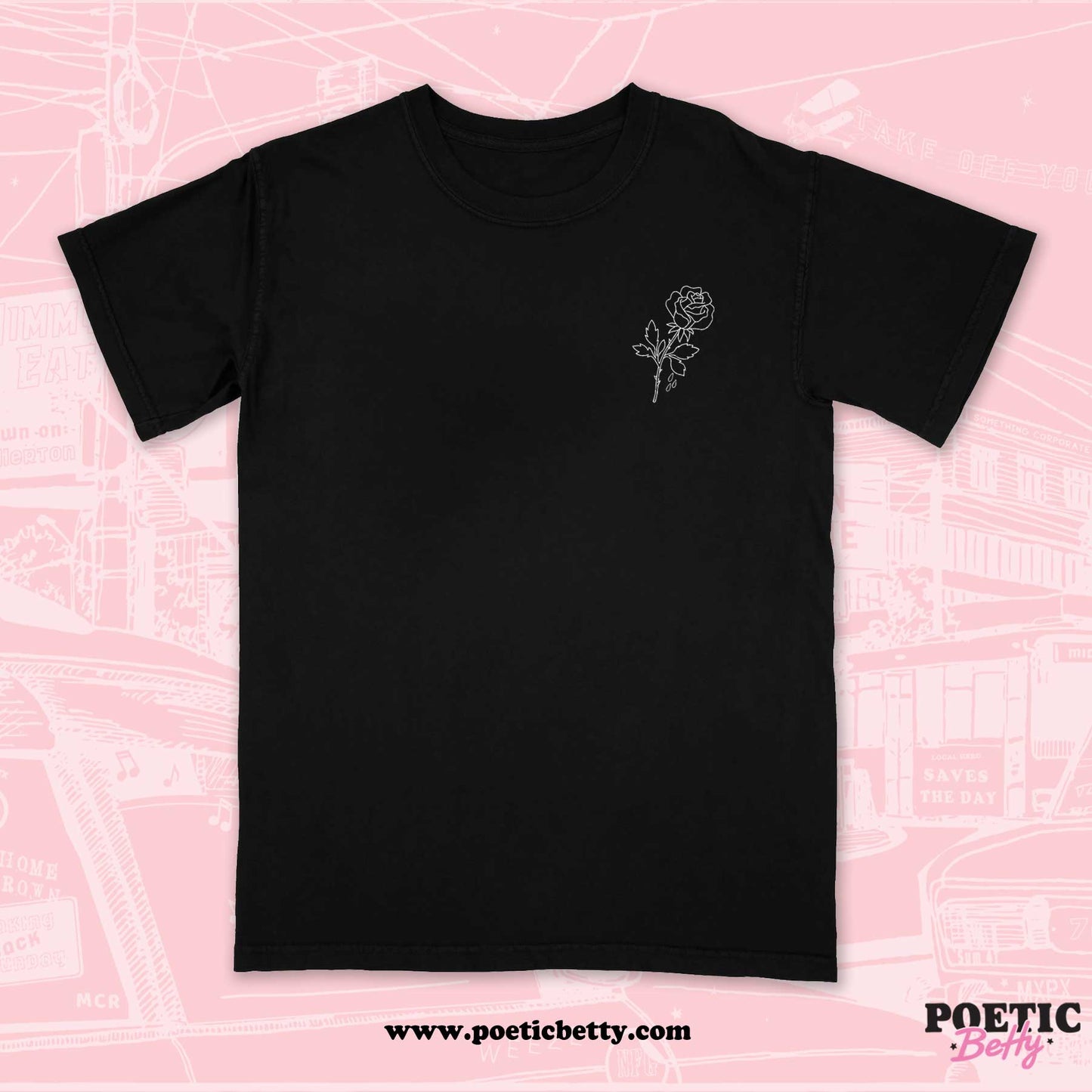 Forever Emo Rose Alternative Unisex T-Shirt