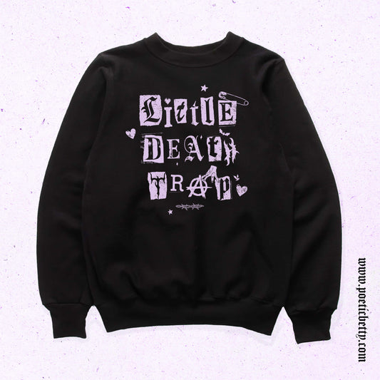 Wednesday Addams Little Deathtrap Gomez Addams Unisex Gothic Sweatshirt