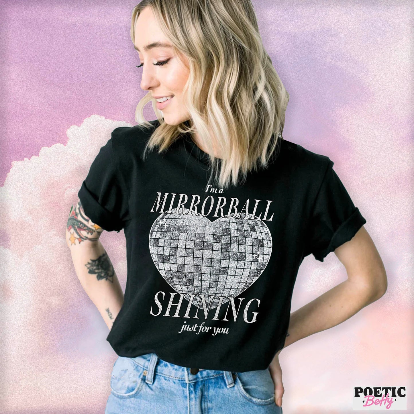 Mirrorball Shining Just For You Taylor Inspired T-Shirt