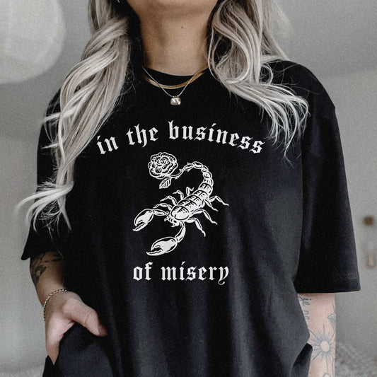 In The Business of Misery Inspired Pop Punk Unisex T-Shirt