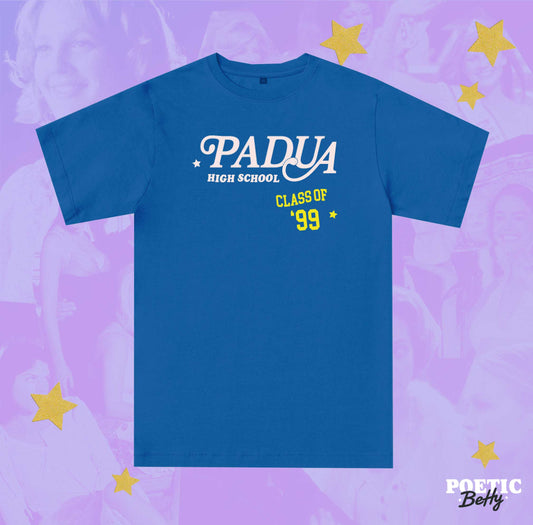 Padua High 10 Things I Hate About You 1999 Unisex Pink Blue T-Shirt