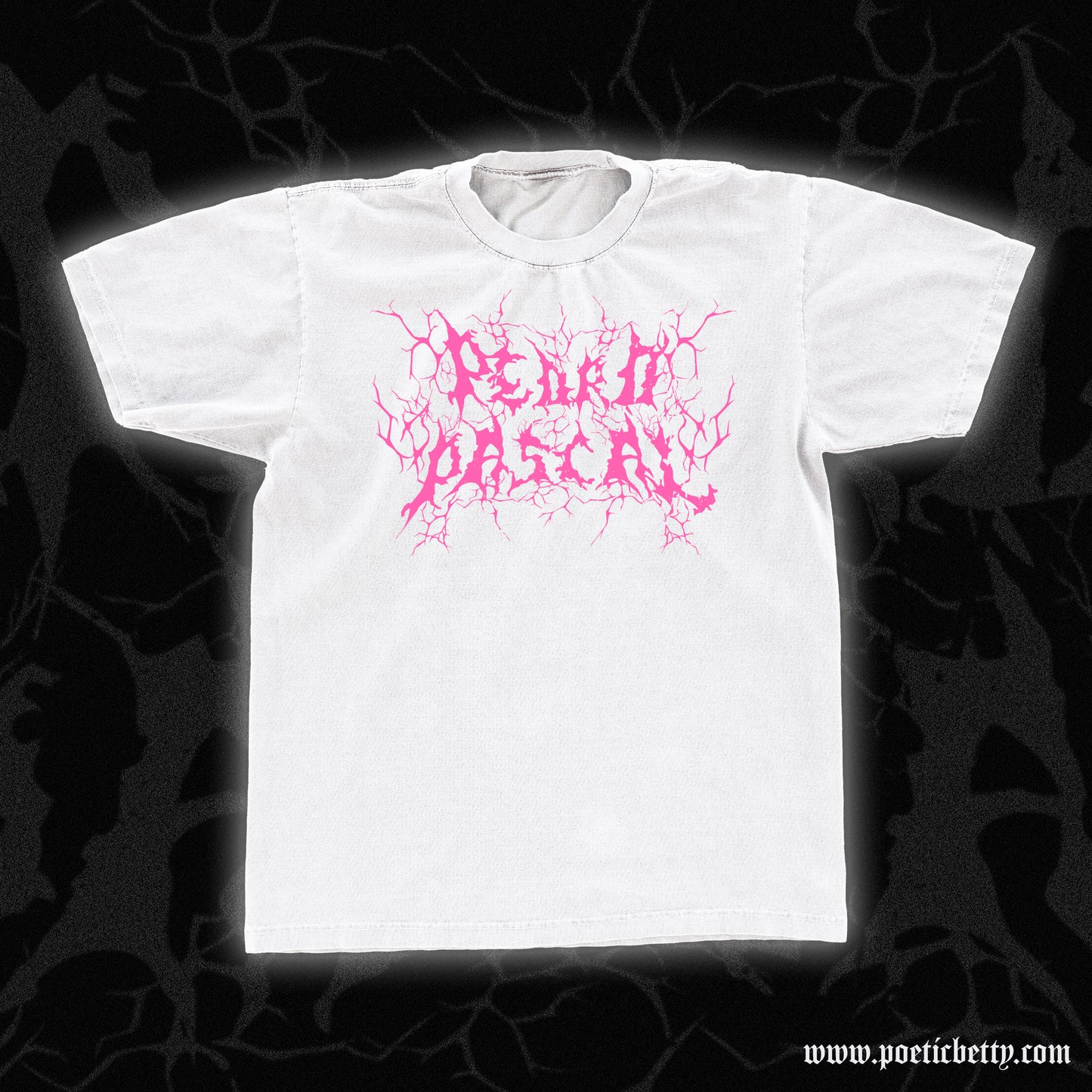 Pedro Pascal Is Punk Death Metal Band Inspired Unisex T-Shirt