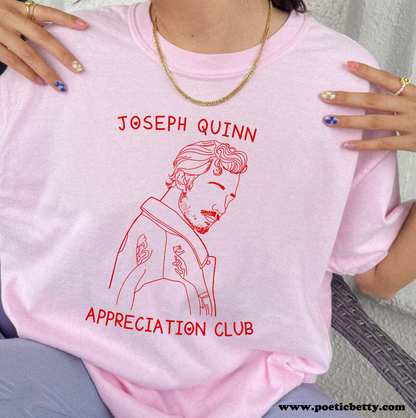 Joseph Quinn Appreciation Club Illustration Unisex T-Shirt