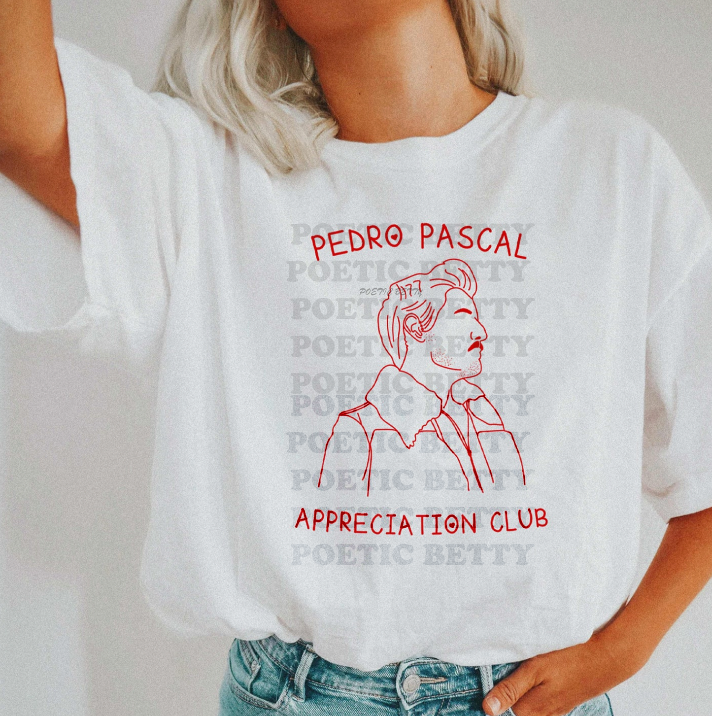 Pedro Pascal Appreciation Club Illustration Unisex T-Shirt