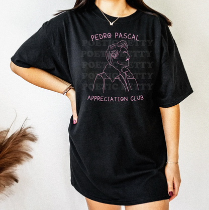 Pedro Pascal Appreciation Club Illustration Unisex T-Shirt