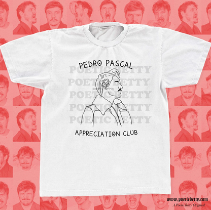 Pedro Pascal Appreciation Club Illustration Unisex T-Shirt