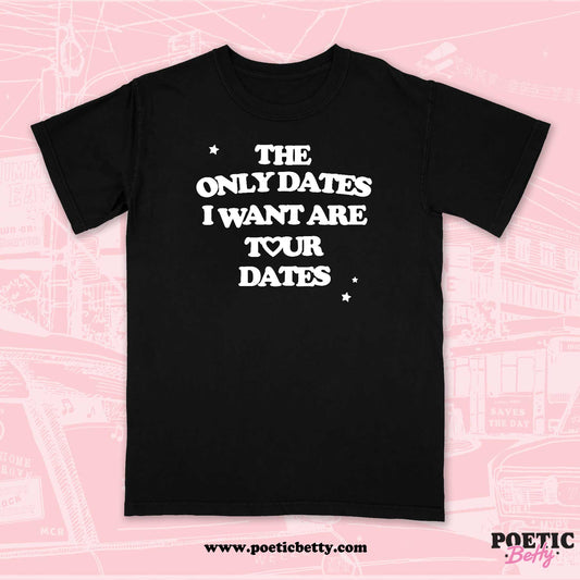 Tour Dates Not Dates Pop Punk Emo Forever Unisex Band T-Shirt