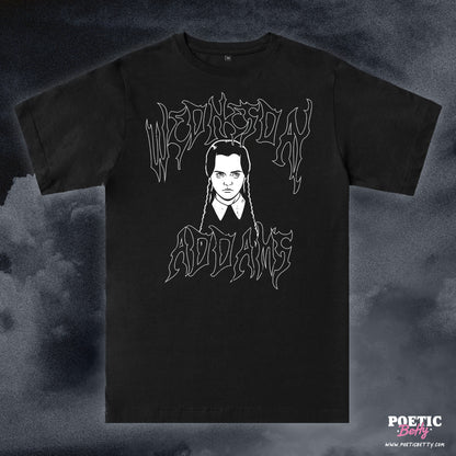 Wednesday Addams Unisex T-Shirt Gothic The Addams Family Shirt