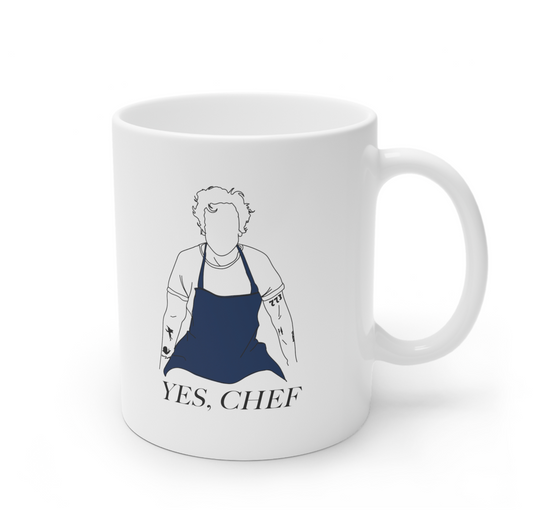 Yes, Chef Carmy The Bear Jeremy Allen White Illustration 11oz Mug