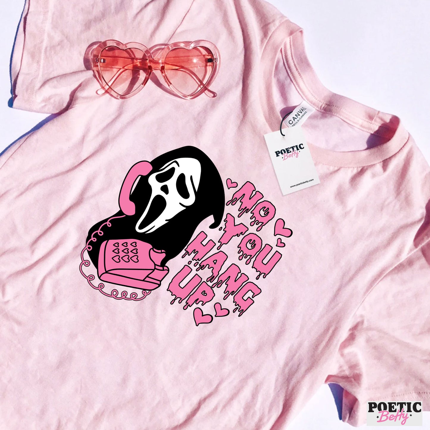 No You Hang Up Ghostface It's a Scream Movies T-Shirt