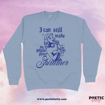 Bejeweled Shimmer Midnights Retro T Swift Style Unisex Sweatshirt