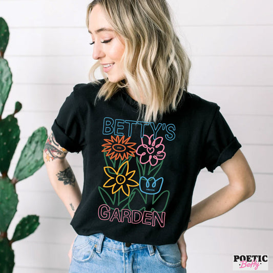 Betty's Folklore Garden Organic Cotton T-Shirt