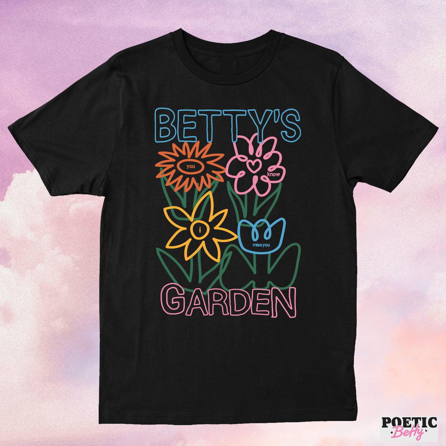 Betty's Folklore Garden Organic Cotton T-Shirt