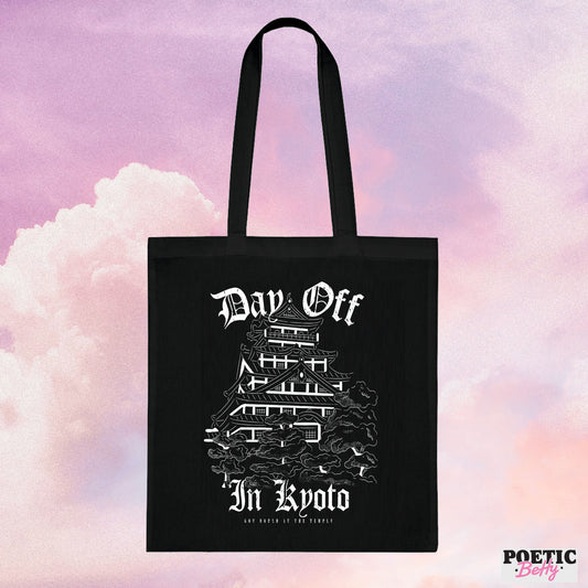 Day Off in Kyoto Punisher Temple Tote Bag