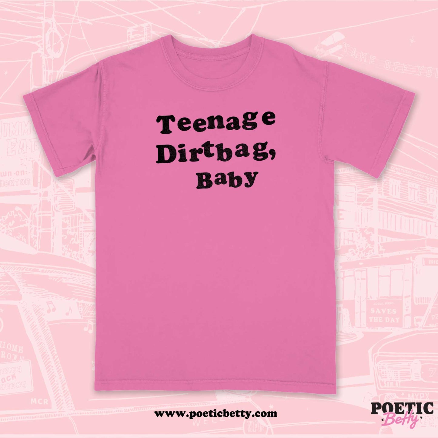 Teenage Dirtbag, Baby Pop Punk Forever 2000s Unisex T-Shirt