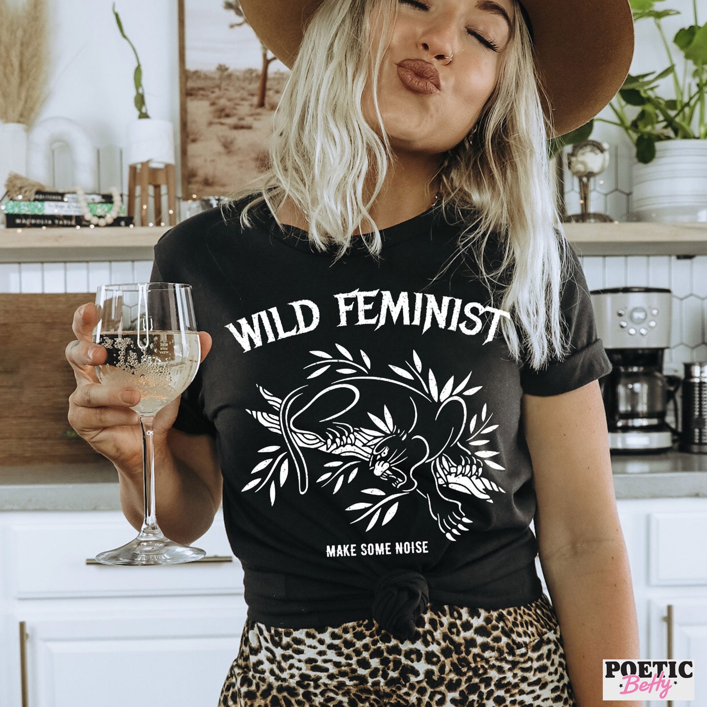 Wild Feminist Make Some Noise T-Shirt